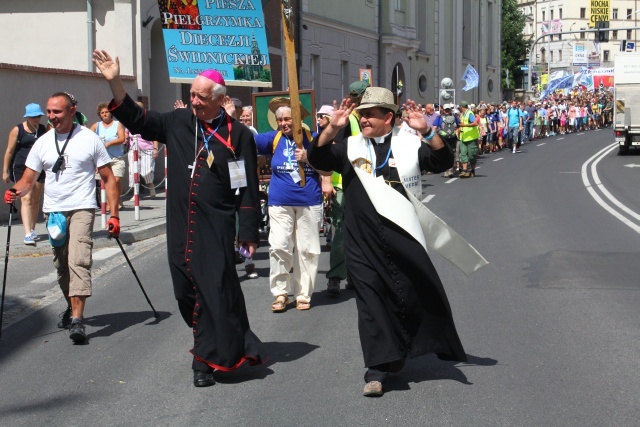 Pielgrzymka Świdnicka w drodze