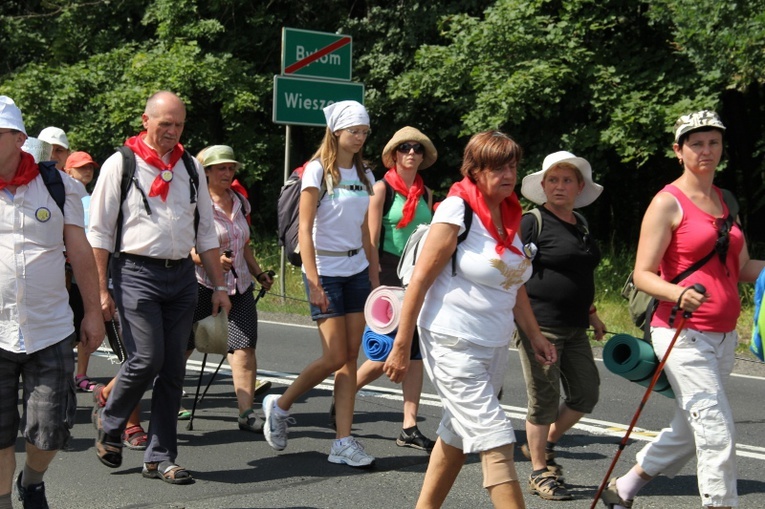 68. Pielgrzymka Rybnicka - dzień 2. - etap z Gliwic do Górników