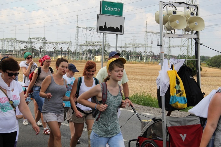 68. Pielgrzymka Rybnicka - dzień 2. - etap z Gliwic do Górników