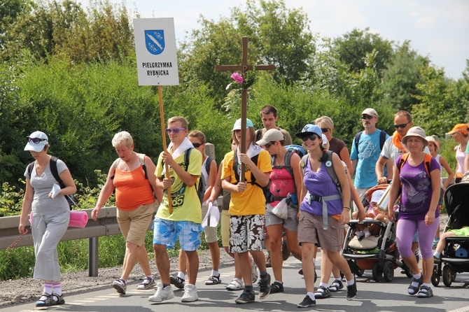 68. Pielgrzymka Rybnicka - dzień 2. - etap z Gliwic do Górników