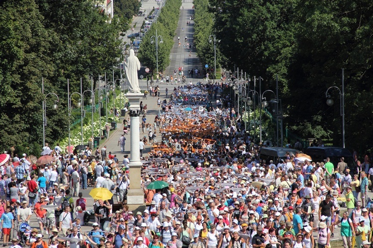 68. Pielgrzymka Rybnicka -dzień 4. - Jasna Góra cz. 2.