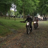 Motocykliści na Górze św. Anny