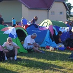 Pielgrzymka Świdnicka - nocleg w Przewornie