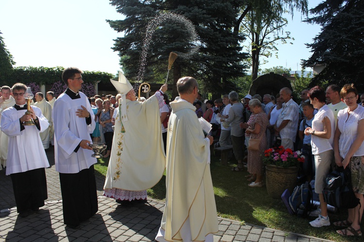 Pielgrzymi poranek w Hałcnowie