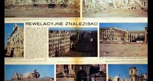 Kolorowe zdjęcia zniszczonej Warszawy