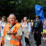 Z promienistego marszu na Jasną Górę