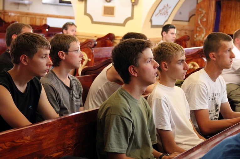 Ministranci na rekolekcjach