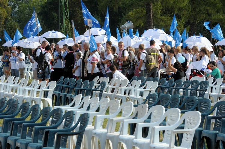 Piesza pielgrzymka - wejście