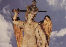 Figura św. Michała z groty na górze Gargano