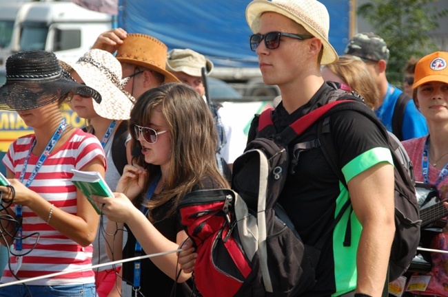 Opoczyńska kolumna maszeruje