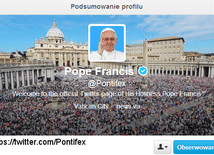 Franciszek podbił Twittera