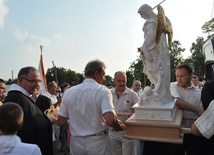 Powitanie figury św. Michała Archanioła
