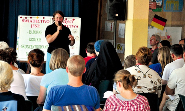 Mówienie świadectwa to sztuka, której trzeba się nauczyć