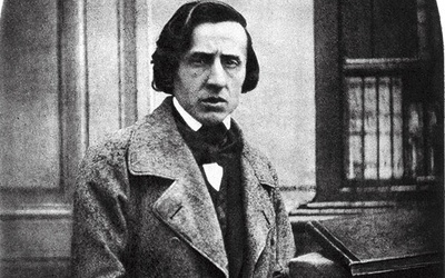 Fryderyk Chopin. Fotografia Louisa Augusta Bissona z 1849 r. wykonana krótko przed śmiercią