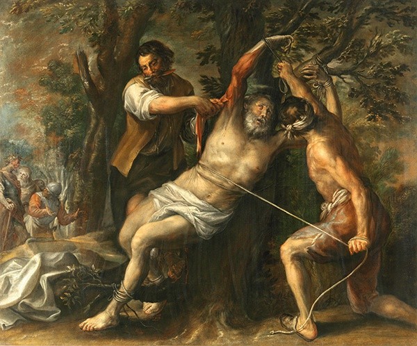 Francisco Camilo „Męczeństwo św. Bartłomieja”  olej na płótnie, ok. 1651 Muzeum Prado, Madryt