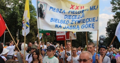 22. Piesza Pielgrzymka Diecezji Bielsko-Żywieckiej na Jasnej Górze