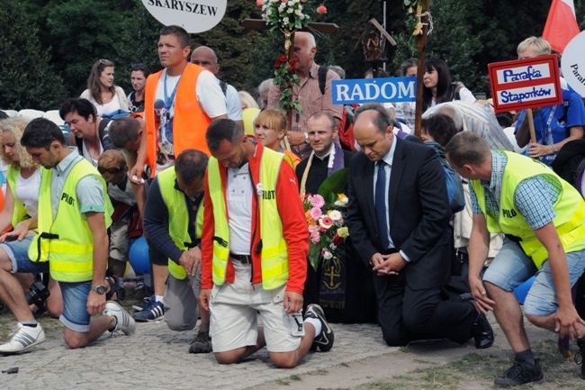 Pielgrzymka radomska dotarła na Jasną Górę