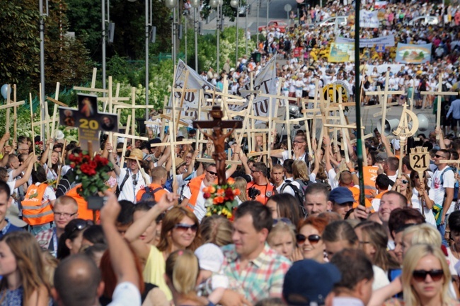 Pielgrzymka radomska dotarła na Jasną Górę