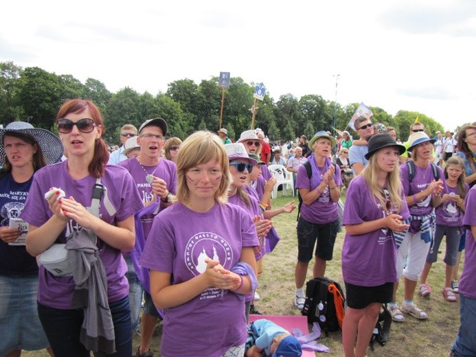 Pielgrzymi 18. ŁPPM na Jasnej Górze