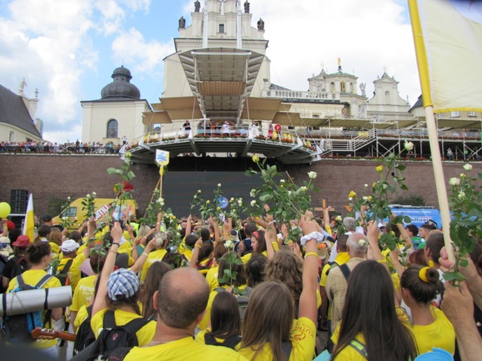 Pielgrzymi 18. ŁPPM na Jasnej Górze