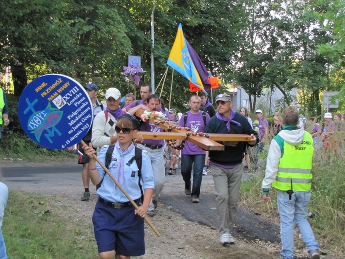 Pielgrzymi 18. ŁPPM na Jasnej Górze