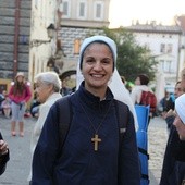 Wśród pielgrzymów są siostry zakonne z Włoch 