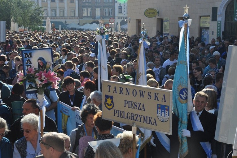 Rozpoczęcie 31. Pieszej Pielgrzymki Tarnowskiej 