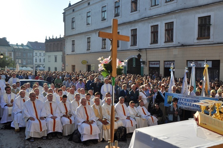 Rozpoczęcie 31. Pieszej Pielgrzymki Tarnowskiej 