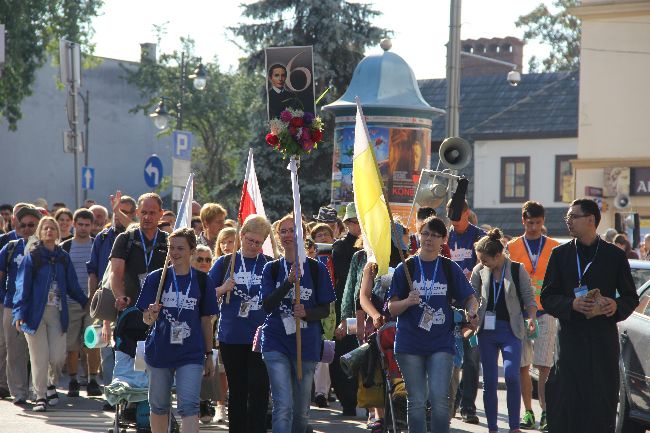 Pożeganie pielgrzymów w Tarnowie 