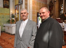 Poświęcenie kapliczki w Sokoli Dąbrowej