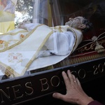 Pożegnanie relikwii św. Jana Bosko