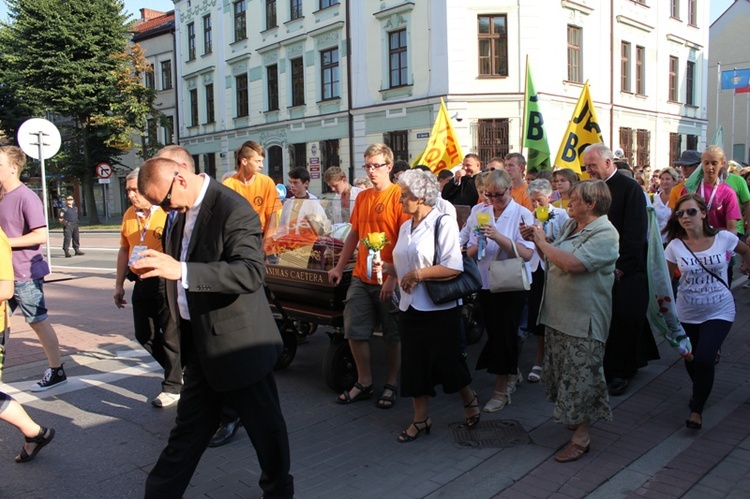 Pożegnanie relikwii św. Jana Bosko