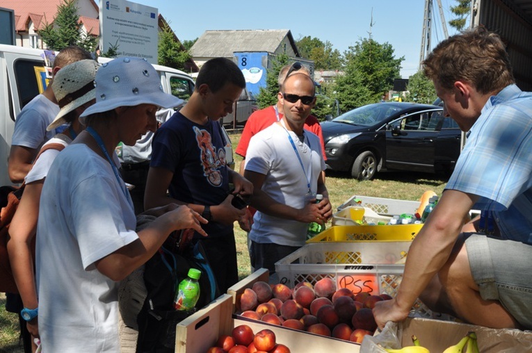 Pielgrzymka, odpoczynek w Okulicach