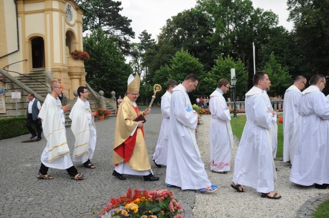 Msza św. w Kamieniu Śląskim