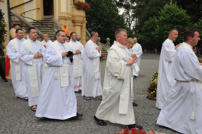 Msza św. w Kamieniu Śląskim