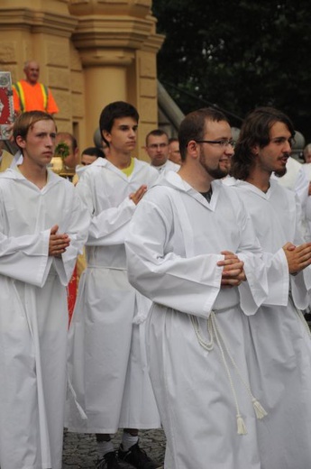 Msza św. w Kamieniu Śląskim