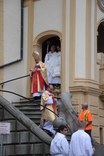 Msza św. w Kamieniu Śląskim