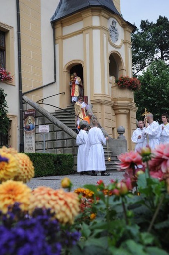 Msza św. w Kamieniu Śląskim