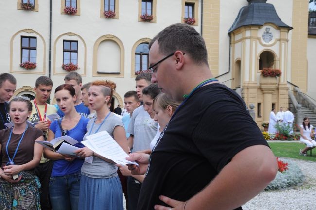 Msza św. w Kamieniu Śląskim