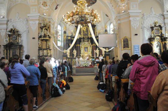 Pielgrzymka gościła w Strzelcach Opolskich