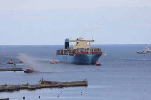 Maersk Mc-Kinney Møller wpłynął do Gdańska