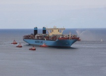 Maersk Mc-Kinney Møller wpłynął do Gdańska