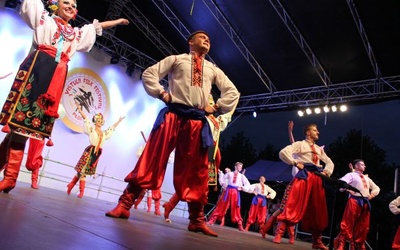 Zespół „Radost” z Białorusi zachwycał niezwykłymi akrobacjami   
