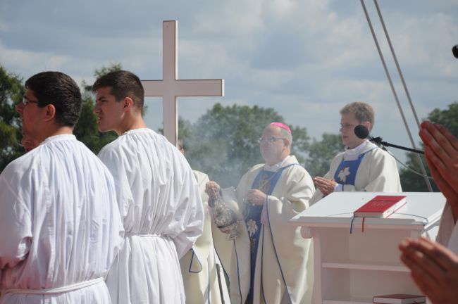 Eucharystia przed jasnogórskim szczytem