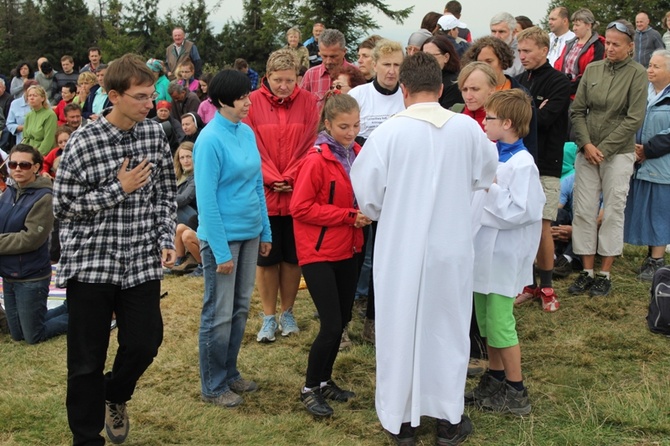 Wielka Racza - finał Ewangelizacji w Beskidach