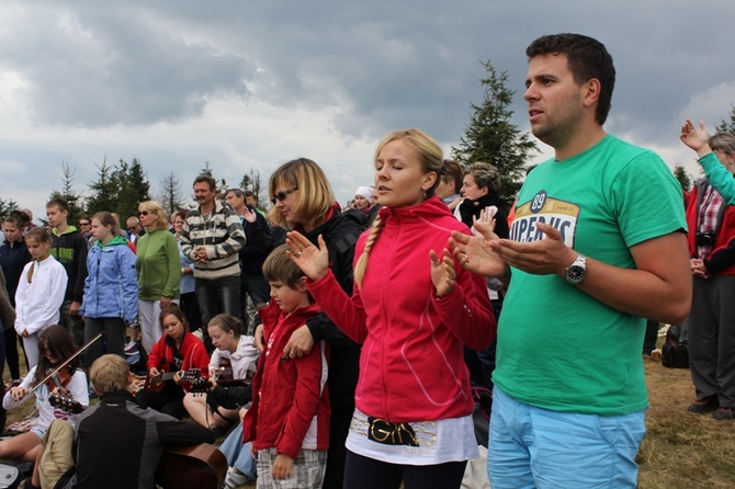 Wielka Racza - finał Ewangelizacji w Beskidach