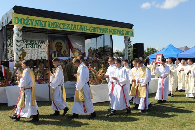 Diecezjalno-gminne dożynki w Wieprzu