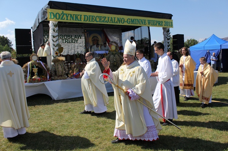 Diecezjalno-gminne dożynki w Wieprzu