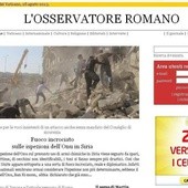 Watykański dziennik: niepokój o Syrię