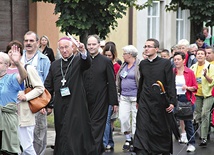 Pątników odprowadzał bp Andrzej F. Dziuba